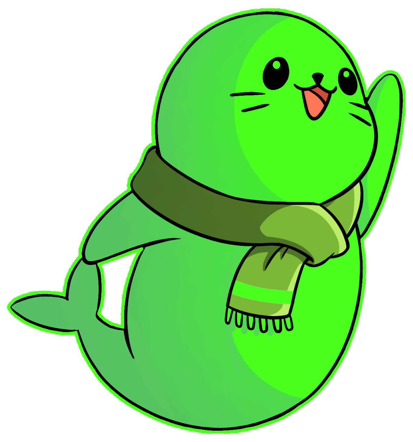 $GREENY mascot
